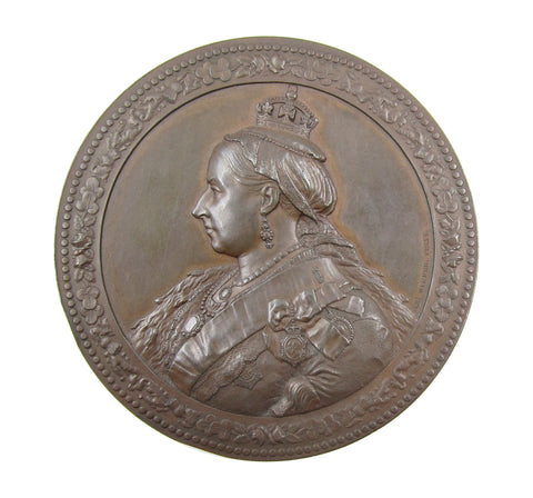 1882 Epping Forest Dedication 75mm Medal - By Wiener