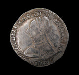 Scotland Mary 1562 'Widowhead' Testoon - VF