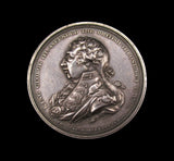 1809 George III Golden Jubilee 52mm Silver Medal - By Wyon