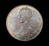 1911 George V Coronation 31mm Silver Medal - With Envelope