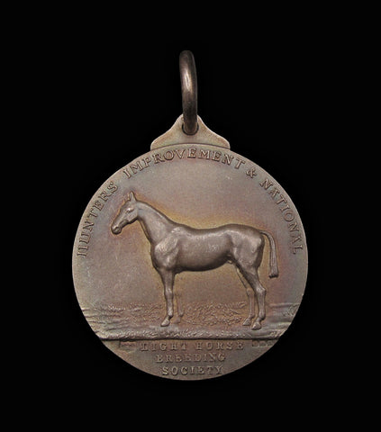 1936 Light Horse Breeding Society 44mm Silver Cased Medal