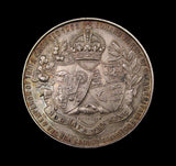 1902 Edward VII Coronation 38mm Silver Medal - By Fenwick