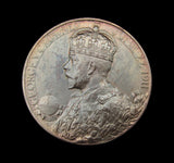 1911 George V Coronation 31mm Silver Medal - With Envelope