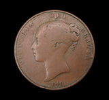 Victoria 1846 Penny - VG