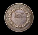 Mauritius Royal College 1888 Port Louis School 51mm Silver Medal