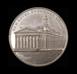 1844 Duke Of Wellington Royal Exchange 43mm Medal - By Davis