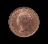 Victoria 1843 Half Farthing - NGC MS64RB