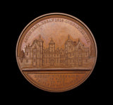 1858 Inauguration Of Aston Hall 56mm Cased Medal - By Moore