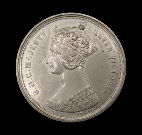 1862 International Exhibition London 42mm Medal - By Ottley