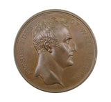 1815 Duke Of Wellington Waterloo 41mm Bronze Medal - By Brenet