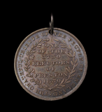 1830 Henry Hunt MP The Preston Election 29mm Silver Medal