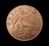 George V 1912 H Penny - A/UNC