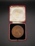 1911 George V Coronation 51mm Bronze Medal - Cased