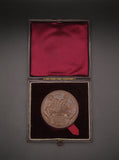 1885 International Inventions Exhibition 45mm Bronze Medal - By Wyon