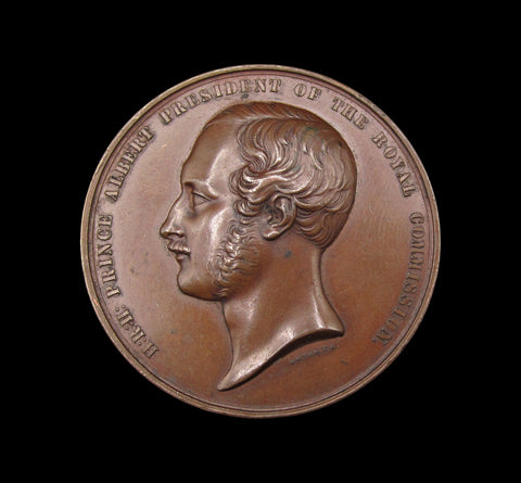 1851 Great Exhibition 44mm 'Exhibitor' Medal - By Wyon
