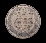 1926 Royal Dublin Society 52mm Silver Medal - By Dingley