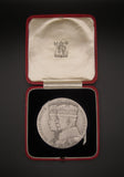 1935 George V Silver Jubilee Royal Mint 57mm Silver Medal - Cased