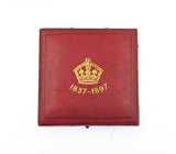 1897 Victoria Diamond Jubilee 56mm Silver Medal - Cased