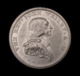 1791 Death of Reverend John Wesley 36mm Medal