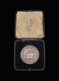 1911 Christ's Hospital Sports 45mm Silver Medal - Cased