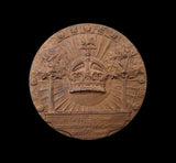 1902 Edward VII Coronation 35mm Bronze Cased Medal - By Frampton