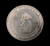 1991 Rugby World Cup Supporters 38mm Silver Medal - Cased