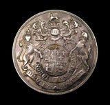 c.1760-1800 Stock Brokers Pass Silver Medal - Naylor Type 4b