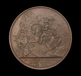 France 1800 Napoleon Passage Through St Bernard 59mm Medal - By Montagny