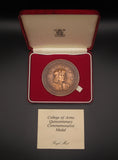 1984 RM College of Arms Quincentenary 63mm Bronze Medal