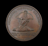 1897 Lord Nelson's Flagship Foudroyant 38mm Copper Medal