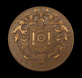 c.1890's Turner's Company Of London 63mm Bronze Medal - By Pinches