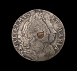 William & Mary 1691 Tin Farthing - NVF