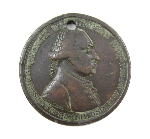 USA 1800 George Washington Memorial 41mm Bronze Medal - By Westwood