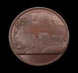 France 1844 Storming Of The Bastille 42mm Medal - By Rogat