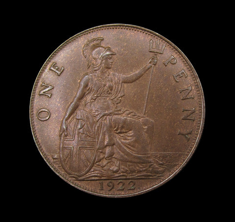 George V 1922 Penny - GEF