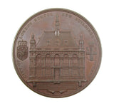 1882 City Of London School New Buildings 77mm Bronze Medal