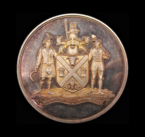 1935 Highland & Agricultural Society 45mm Silver Medal - By Kirkwood