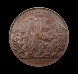 France 1844 Storming Of The Bastille 42mm Medal - By Rogat
