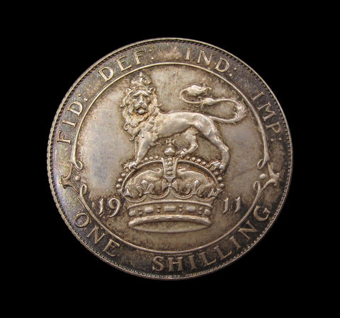 George V 1911 Proof Shilling - FDC