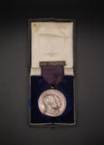 1902 Edward VII Coronation Celebrations Reading 39mm Silver Medal - By Elkington