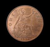 George V 1928 Penny - GEF