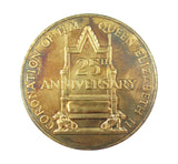 1978 Elizabeth II Coronation Anniversary 57mm Silver Medal