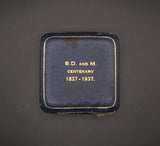 1937 Birth's Death's And Marriages 32mm Silver Medal - Cased