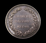c.1900 Cambridge University Champion Racquet 51mm Silver Medal