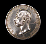 1872 Royal Cinque Ports Yacht Club 45mm Silver Medal - By Wyon