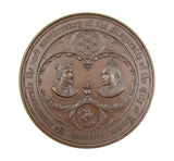 1889 Mayoralty Of The City Of London 81mm Medal - By Kirkwood