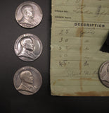 USA United States Steel Corporation Loyal Service Silver Medal Group