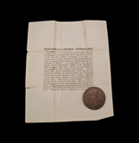 Italy 1572 Pope Gregory XIII St Bartholomew’s Day Massacre 34mm Bronze Medal