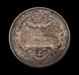 1907-1908 Prince Of Wales Technological Examination 51mm Silver Medal - Pair