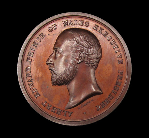 1886 Colonial & Indian Exhibition London 52mm Medal - By Wyon